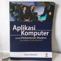 Image of Aplikasi Komputer untuk Perkantoran Modern