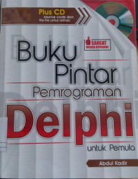 Image of Buku pintar pemrograman Delphi