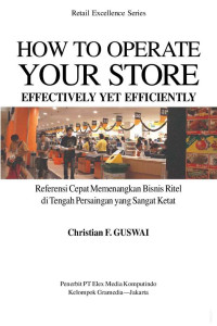 Image of HOW TO OPERATE YOUR STORE EFFECTIVELY YET EFFICIENTLY