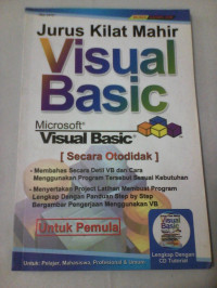 Image of Jurus Kilat Mahir Visual Basic 'Microsoft